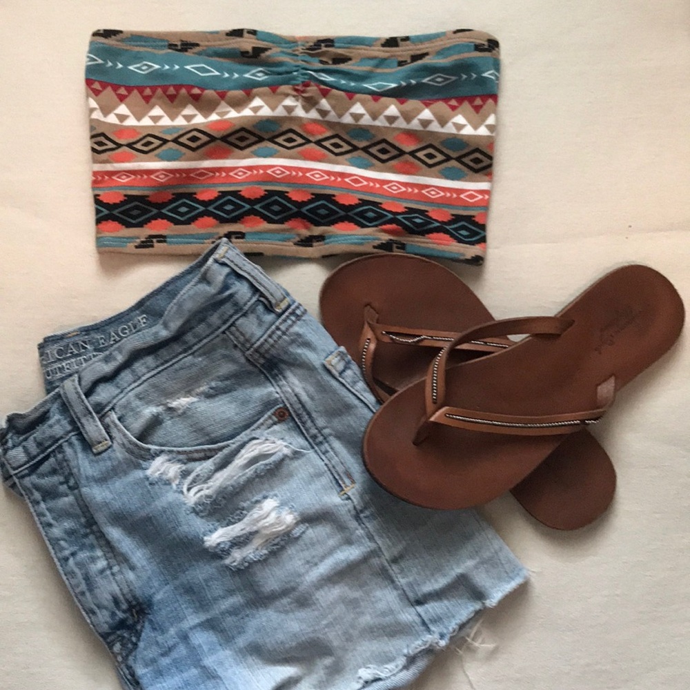 4/$20 Tribal Print Bandeau